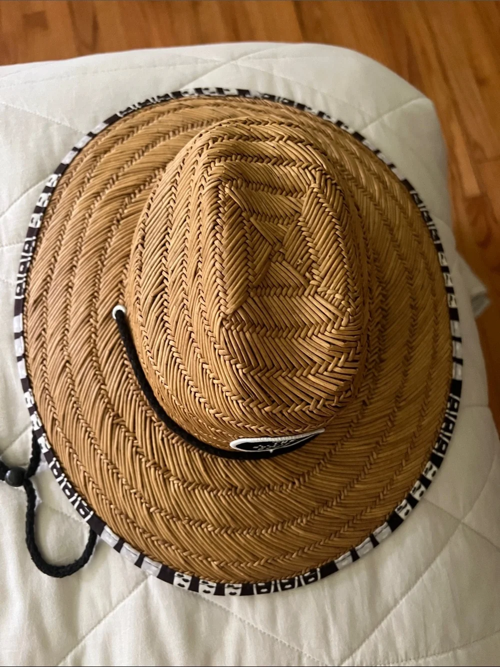 Little Surfer Dude Kids Straw Sun Hat